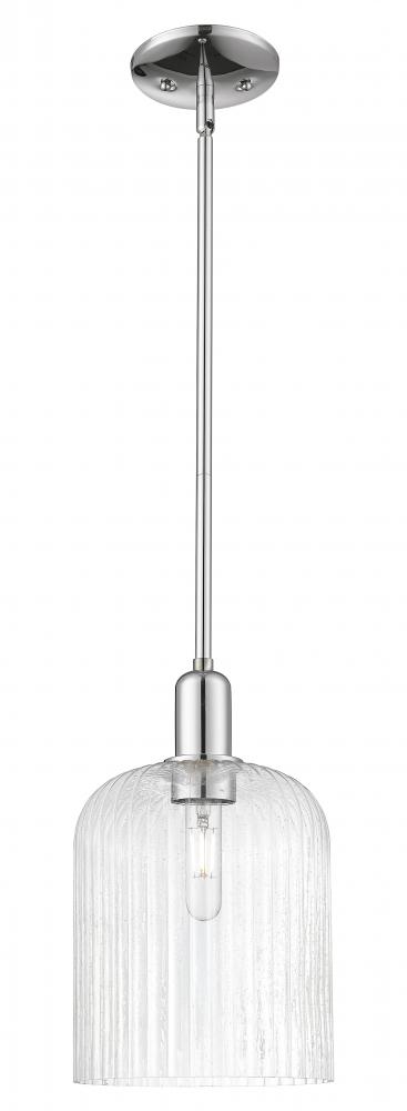 Bridal Veil - 1 Light - 8 inch - Polished Chrome - Mini Pendant