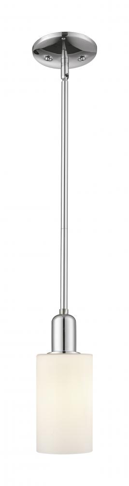 Clymer - 1 Light - 4 inch - Polished Chrome - Stem hung - Mini Pendant