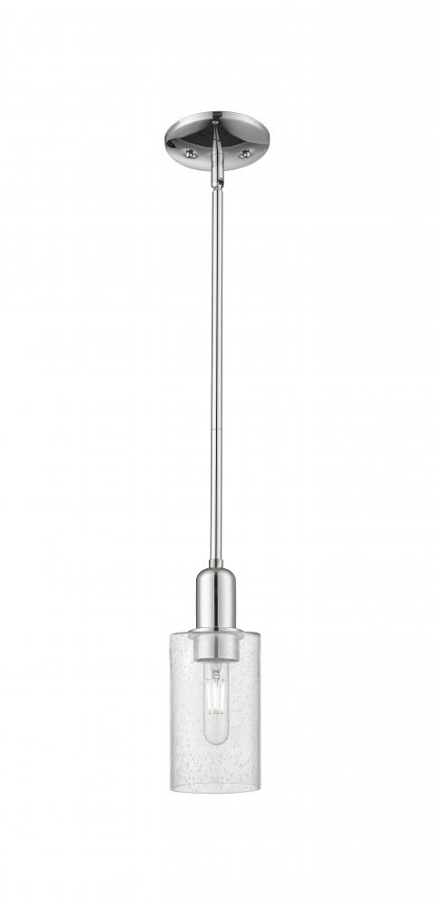 Clymer - 1 Light - 4 inch - Polished Chrome - Stem hung - Mini Pendant