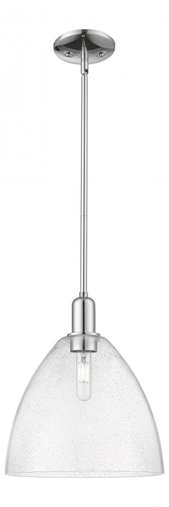 Bristol - 1 Light - 12 inch - Polished Chrome - Stem hung - Mini Pendant
