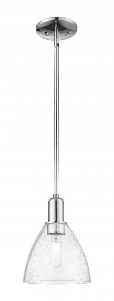 Bristol - 1 Light - 8 inch - Polished Chrome - Stem hung - Mini Pendant