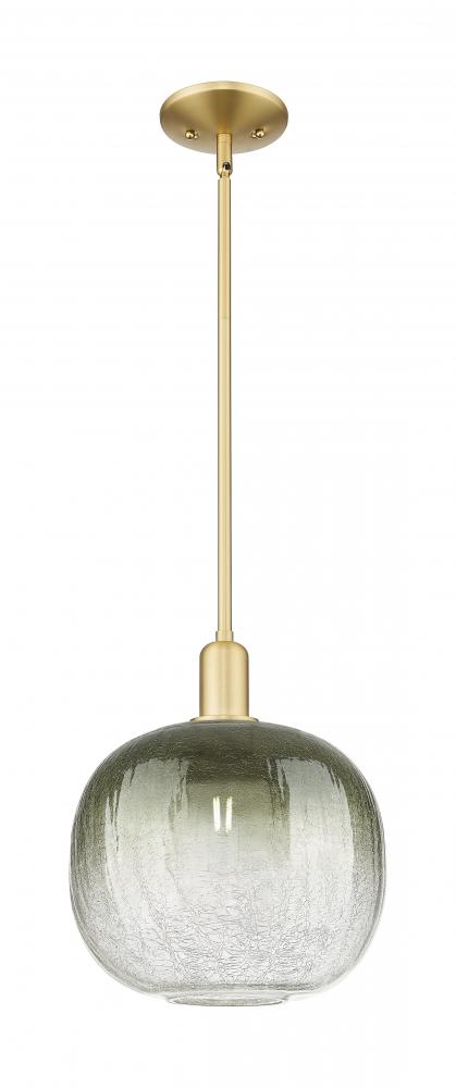 Brookhaven Sphere - 1 Light - 6 inch - Satin Gold - Mini Pendant