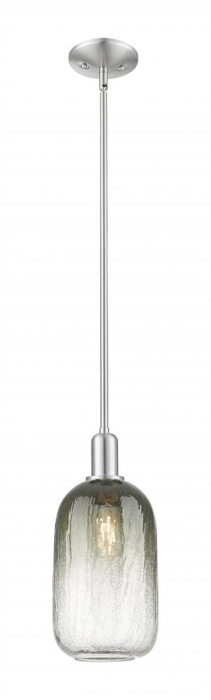 Brookhaven Cloche - 1 Light - 6 inch - Brushed Satin Nickel - Mini Pendant
