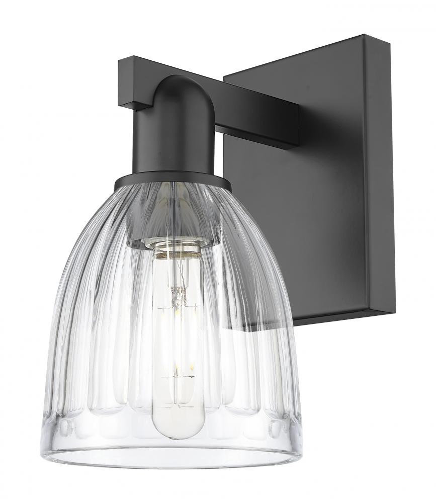 Brookfield - 1 Light - 6 inch - Matte Black - Sconce