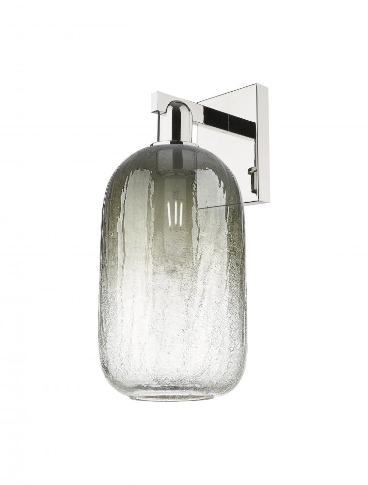 Brookhaven Cloche - 1 Light - 6 inch - Polished Nickel - Sconce