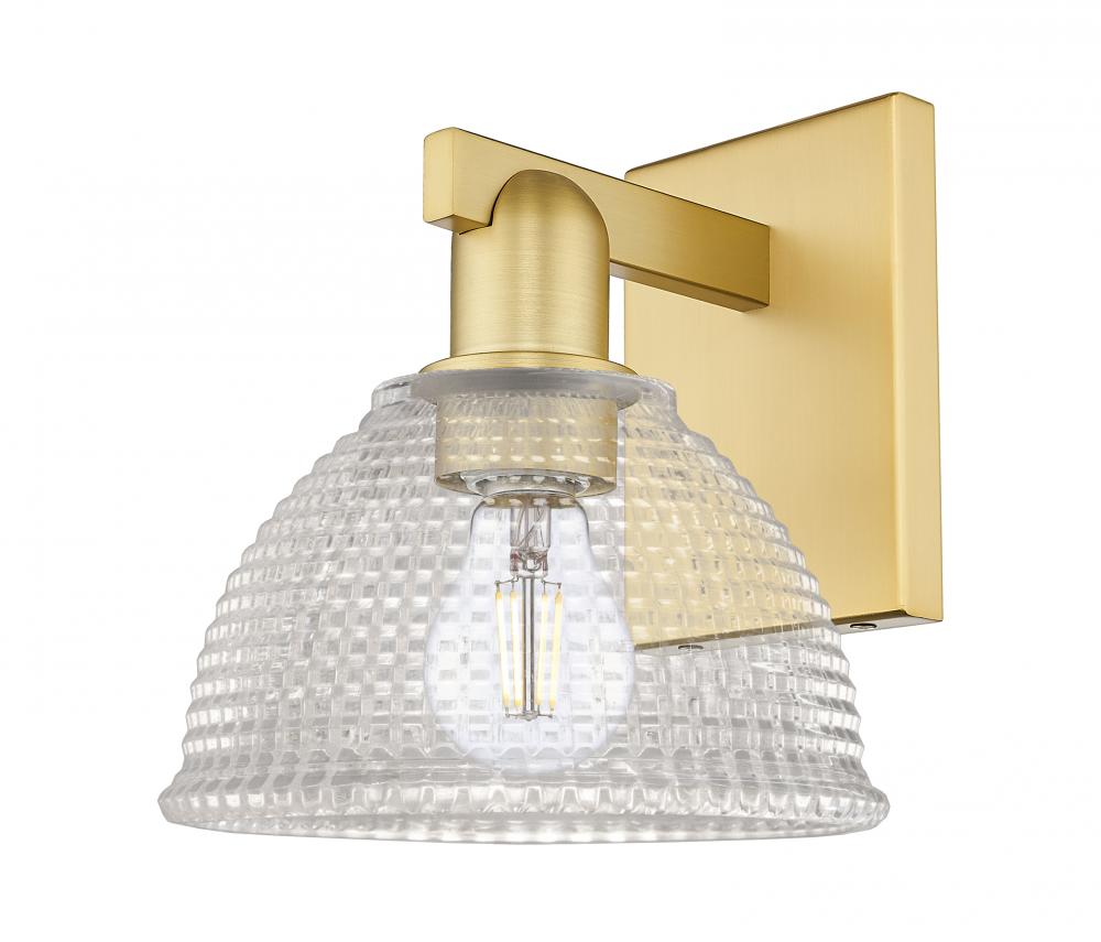 Arietta - 1 Light - 8 inch - Satin Gold - Sconce