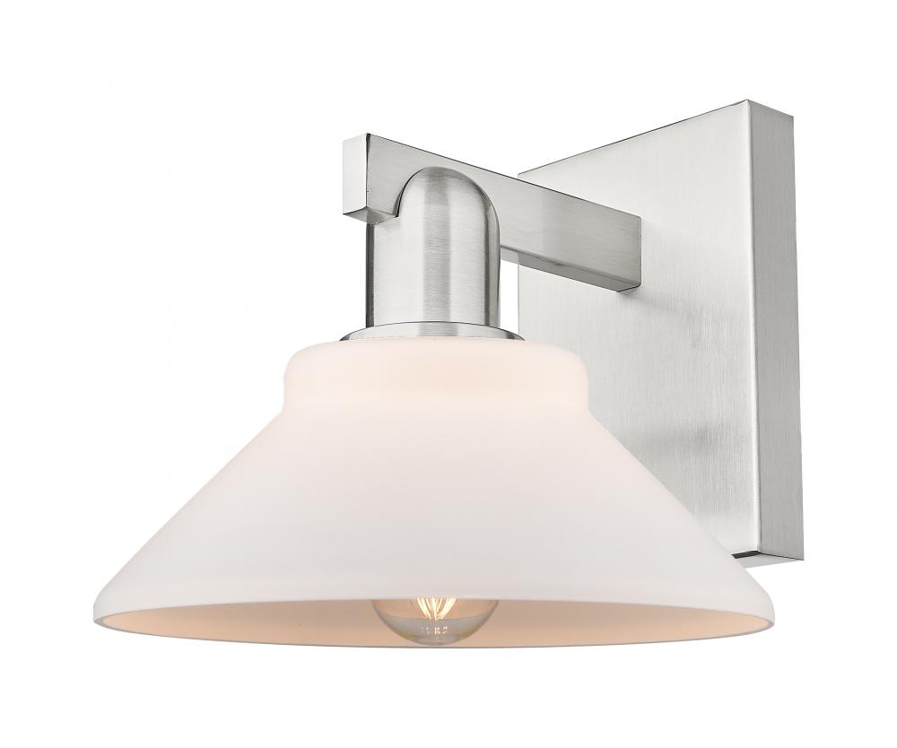Orwell - 1 Light - 8 inch - Brushed Satin Nickel - Sconce