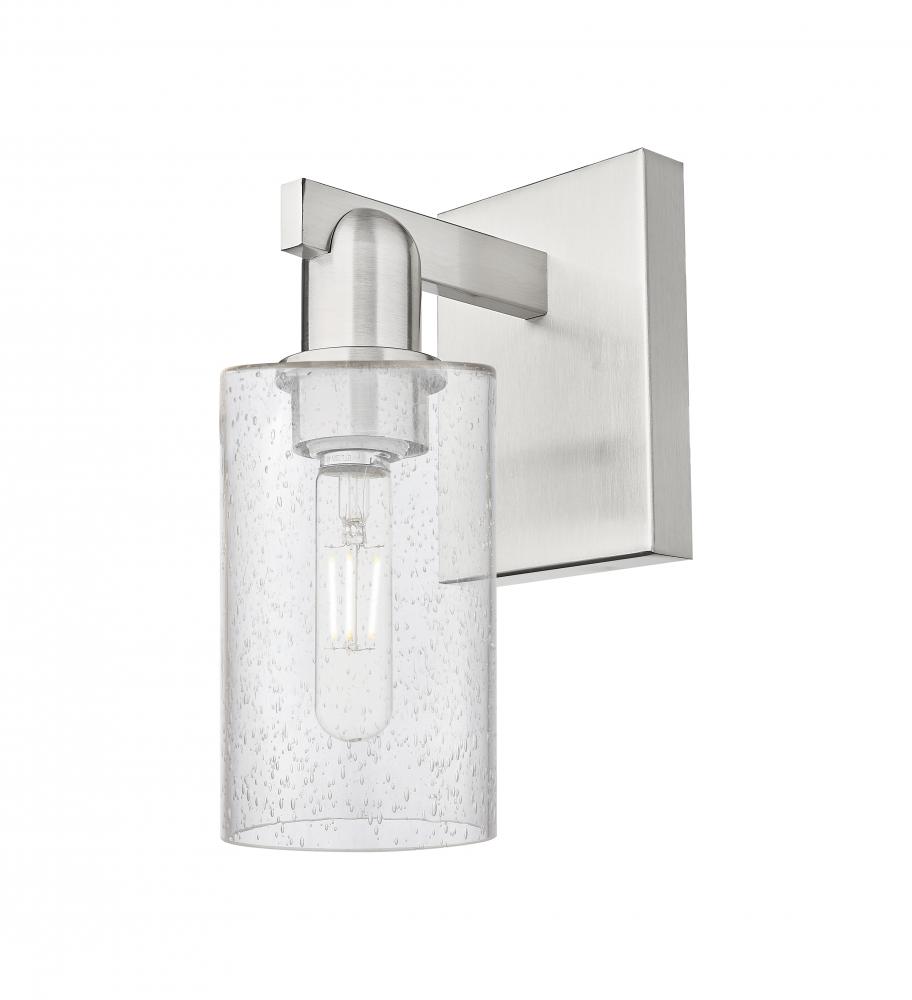 Clymer - 1 Light - 4 inch - Brushed Satin Nickel - Sconce