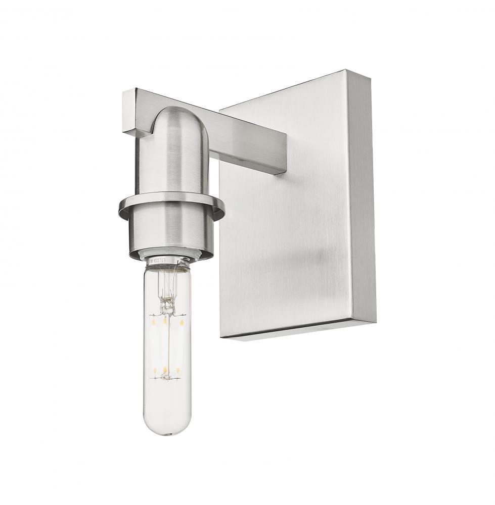 Arcadia - 1 Light - 5 inch - Brushed Satin Nickel - Bath Vanity Light