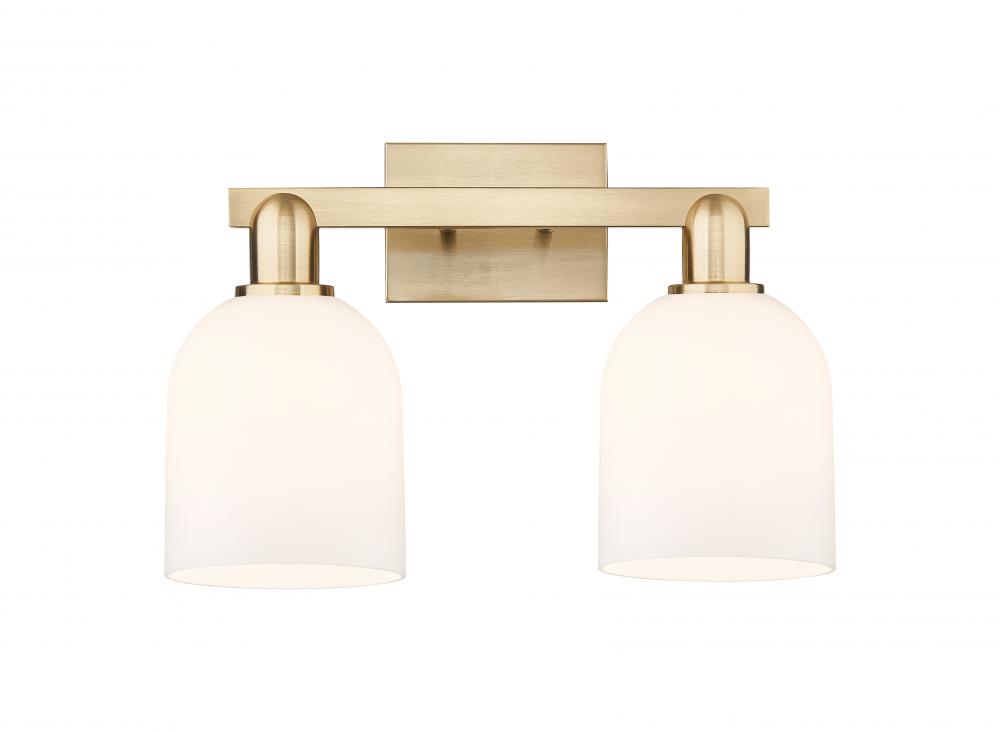 Bella - 2 Light - 17 inch - Champagne Bronze - Bath Vanity Light