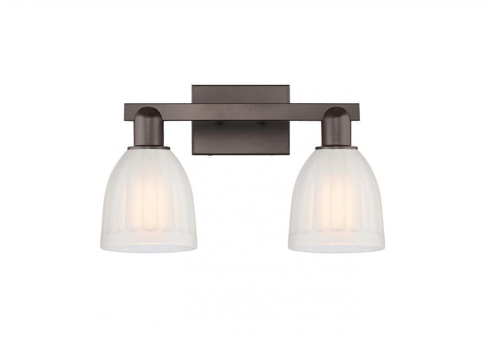 Brookfield - 2 Light - 17 inch - Oil Rubbed Bronze - Bath Vanity Light