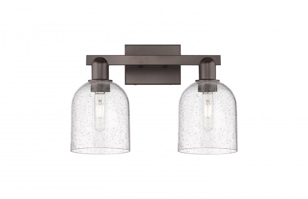 Bella - 2 Light - 17 inch - Oil Rubbed Bronze - Bath Vanity Light