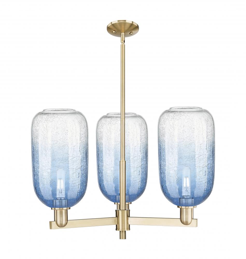 Brookhaven Cloche - 3 Light - 18 inch - Champagne Bronze - Pendant