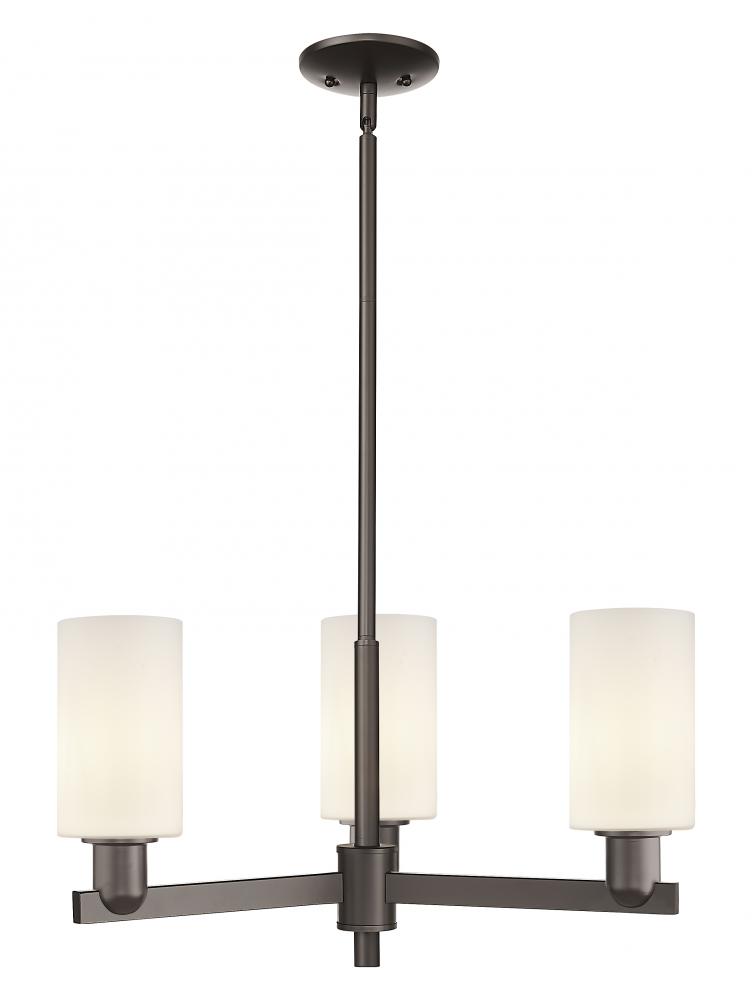 Clymer - 3 Light - 26 inch - Polished Nickel - Stem hung - Pendant