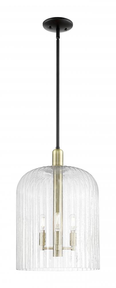 Bridal Veil - 1 Light - 12 inch - Black Antique Brass - Mini Pendant