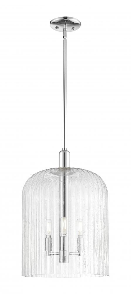 Bridal Veil - 1 Light - 12 inch - Polished Chrome - Mini Pendant