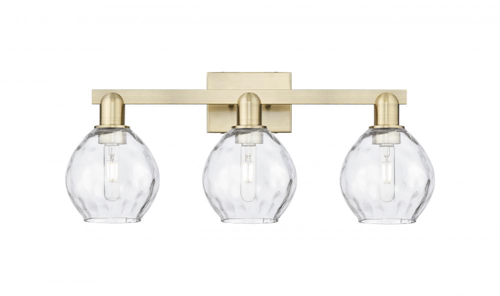 Waverly - 3 Light - 25 inch - Antique Brass - Bath Vanity Light