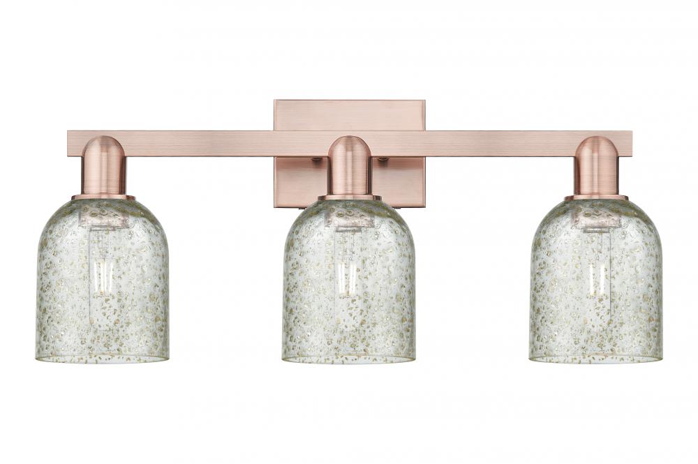 Caledonia - 3 Light - 24 inch - Antique Copper - Bath Vanity Light