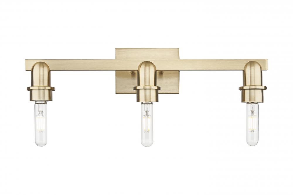 Arcadia - 3 Light - 22 inch - Champagne Bronze - Bath Vanity Light
