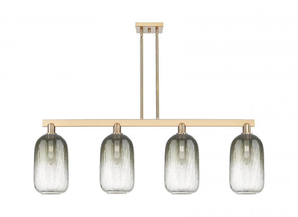 Brookhaven Cloche - 4 Light - 48 inch - Champagne Bronze - Stem hung - Island Light