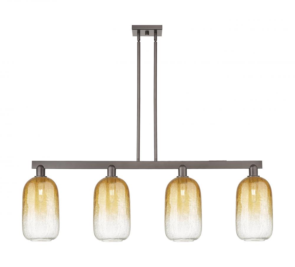 Brookhaven Cloche - 4 Light - 48 inch - Oil Rubbed Bronze - Stem hung - Island Light