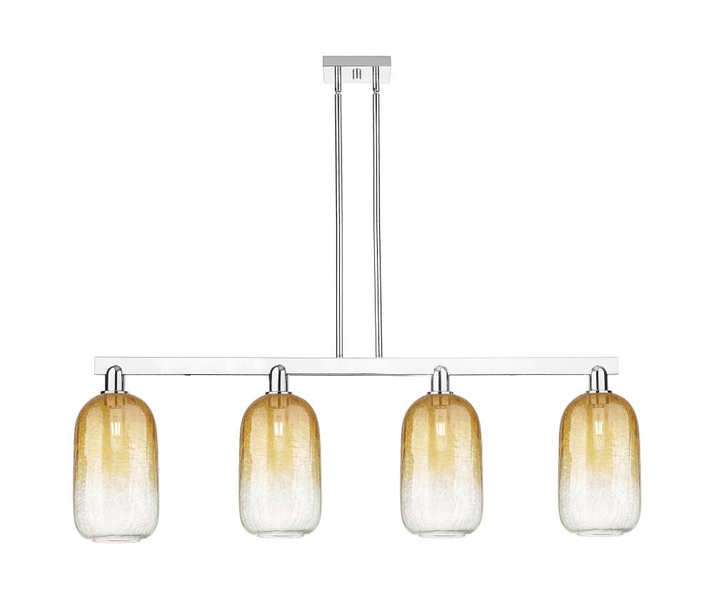 Brookhaven Cloche - 4 Light - 48 inch - Polished Chrome - Stem hung - Island Light