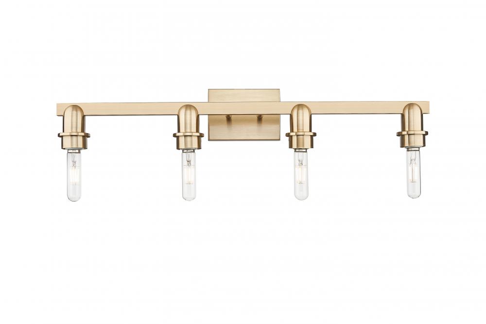 Arcadia - 4 Light - 30 inch - Champagne Bronze - Bath Vanity Light