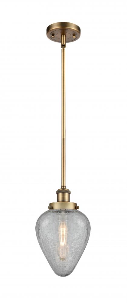 Geneseo - 1 Light - 6 inch - Brushed Brass - Mini Pendant