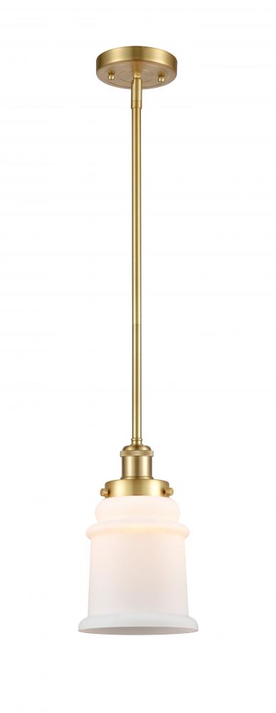 Canton - 1 Light - 6 inch - Satin Gold - Mini Pendant