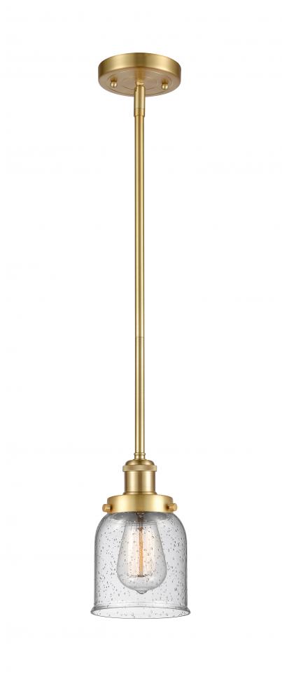 Bell - 1 Light - 5 inch - Satin Gold - Mini Pendant