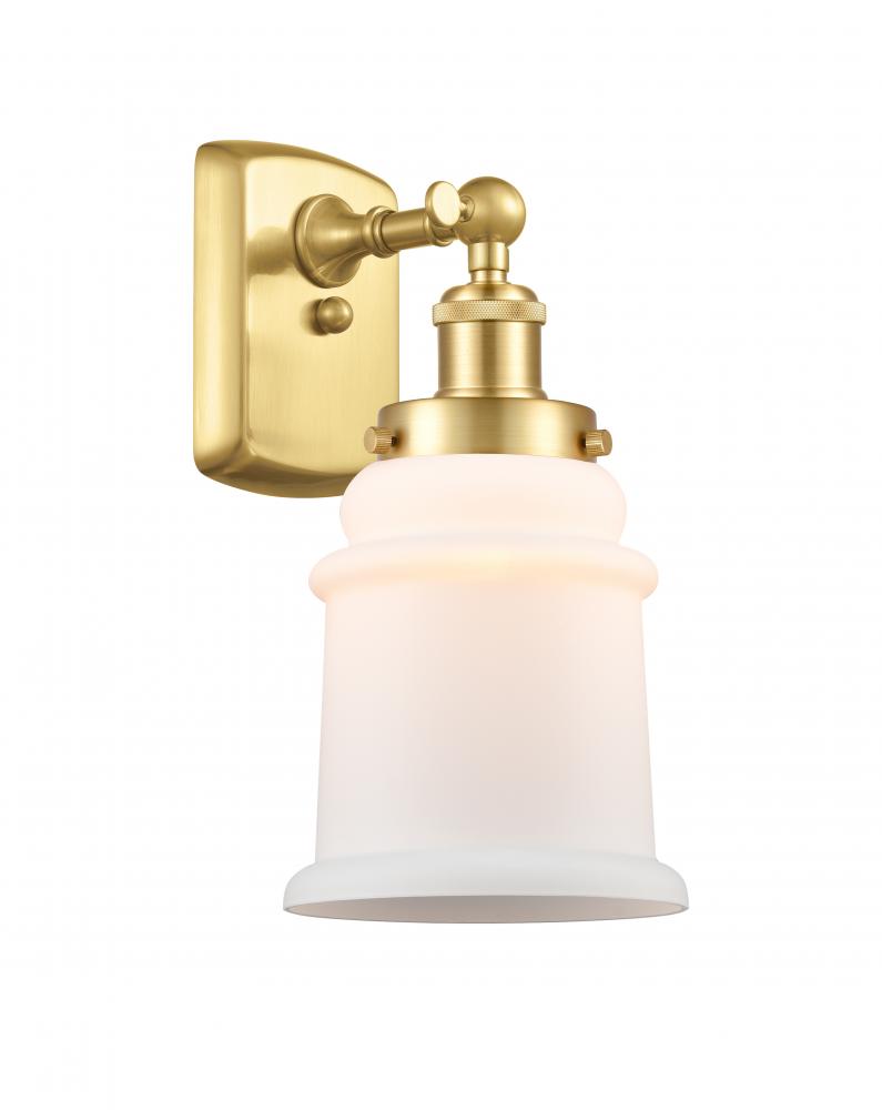 Canton - 1 Light - 6 inch - Satin Gold - Sconce