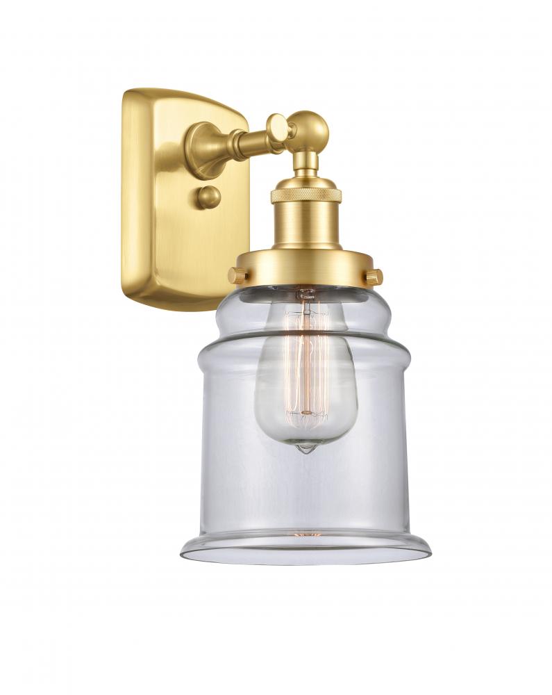 Canton - 1 Light - 6 inch - Satin Gold - Sconce