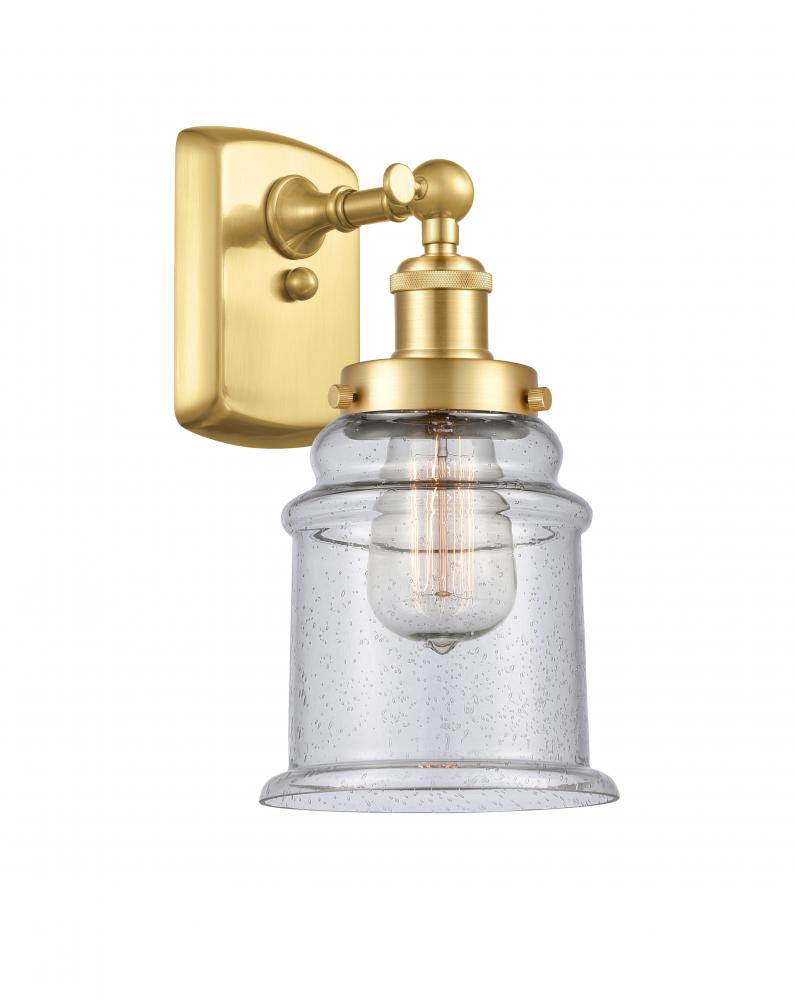 Canton - 1 Light - 6 inch - Satin Gold - Sconce