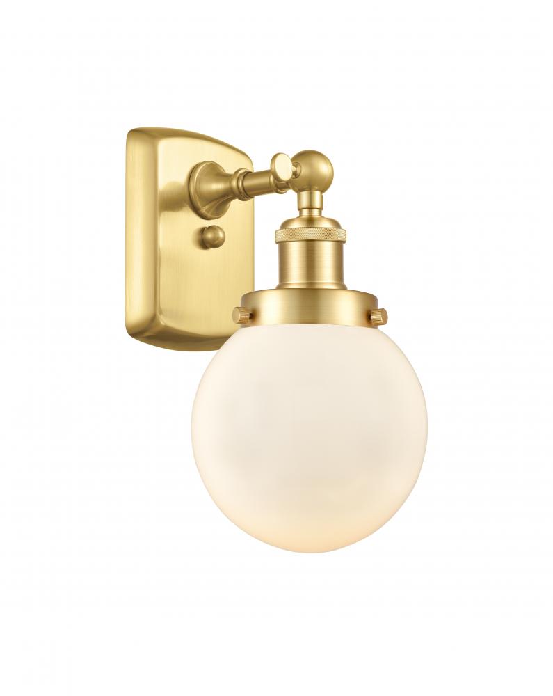 Beacon - 1 Light - 6 inch - Satin Gold - Sconce