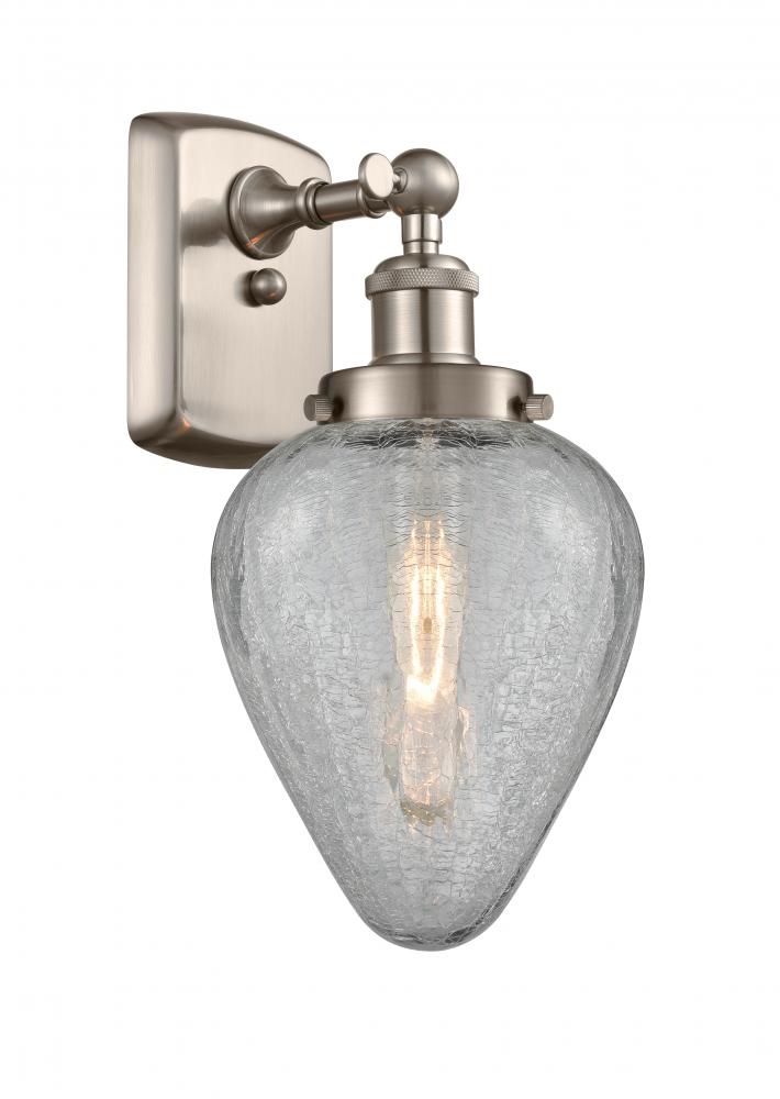 Geneseo - 1 Light - 6 inch - Brushed Satin Nickel - Sconce