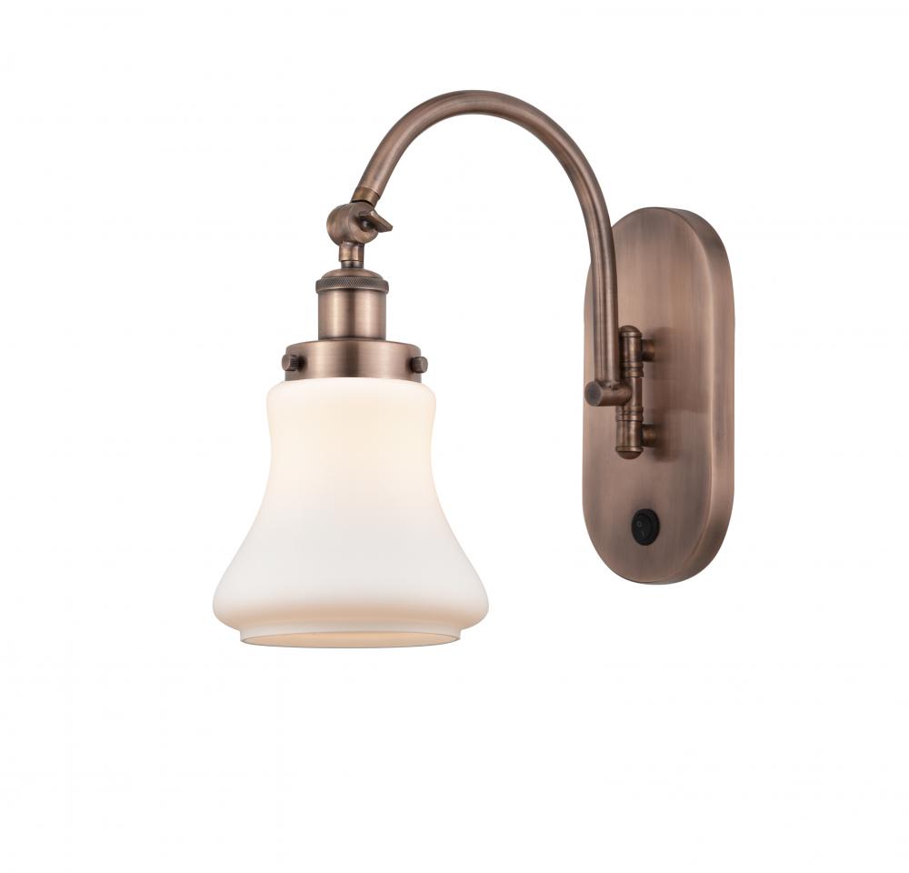 Bellmont - 1 Light - 7 inch - Antique Copper - Adjustable Swing Arm