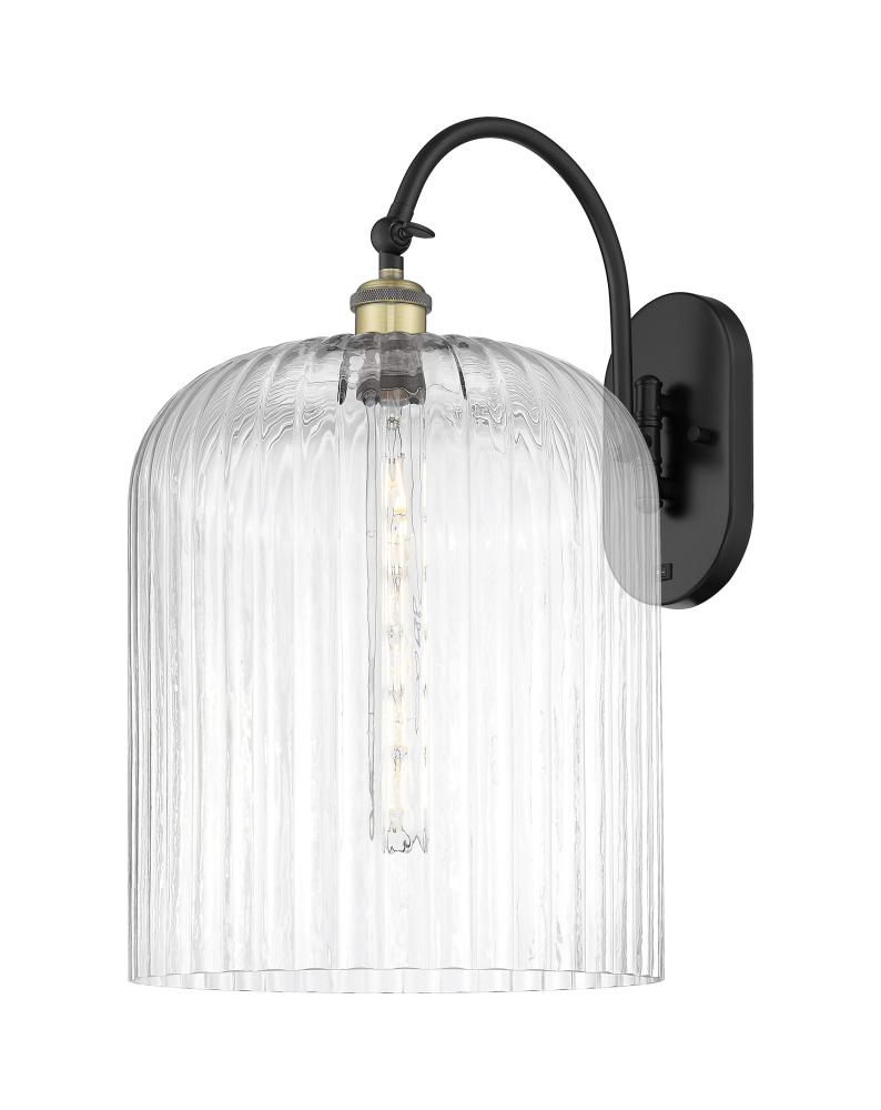 Bridal Veil - 1 Light - 12 inch - Black Antique Brass - Sconce