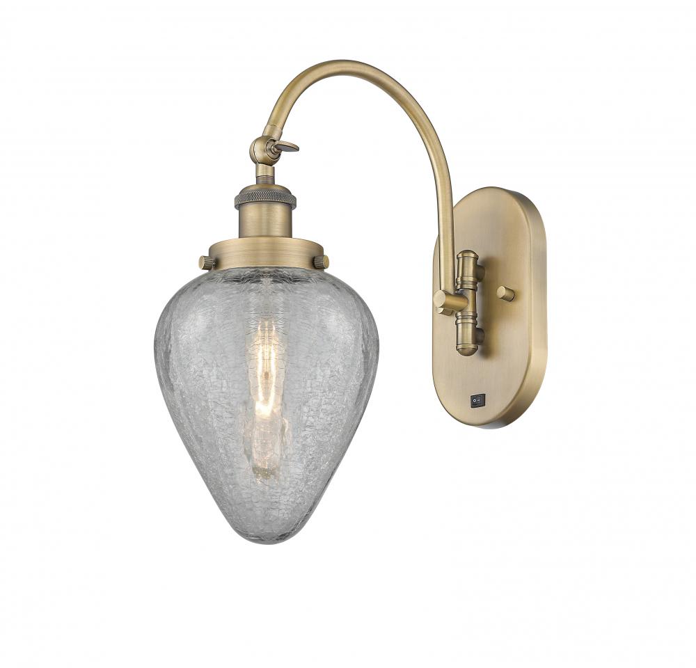 Geneseo - 1 Light - 7 inch - Brushed Brass - Adjustable Swing Arm