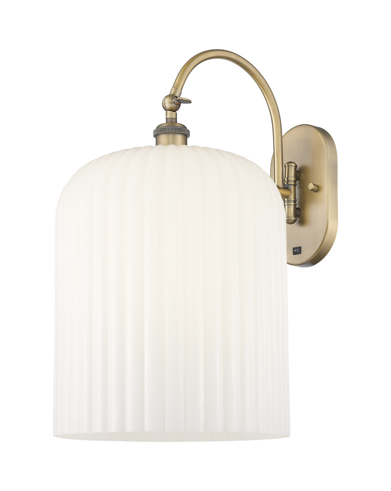 Bridal Veil - 1 Light - 12 inch - Brushed Brass - Sconce