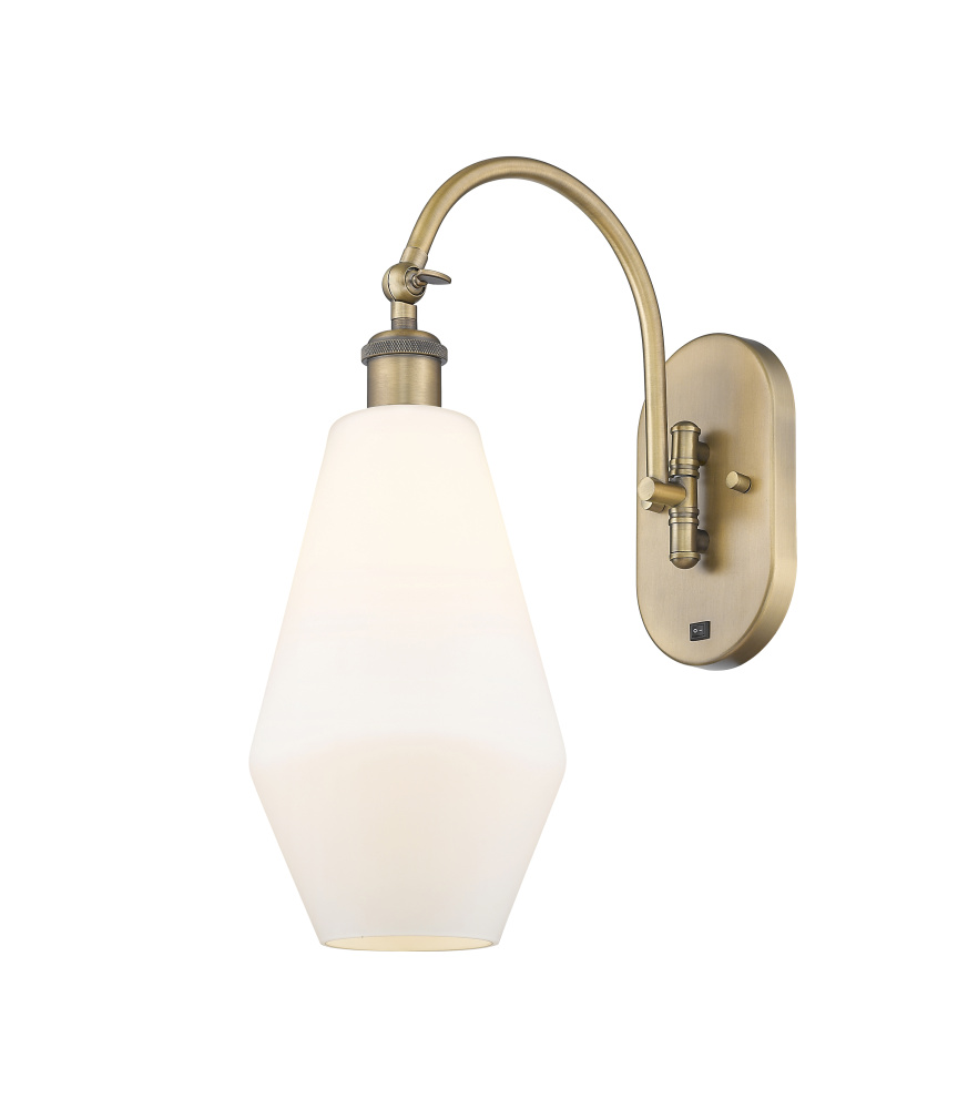 Cindyrella - 1 Light - 7 inch - Brushed Brass - Adjustable - Sconce