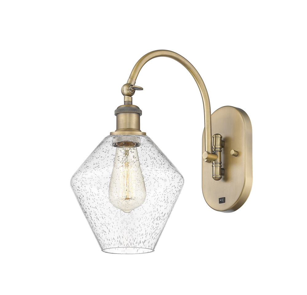 Cindyrella - 1 Light - 8 inch - Brushed Brass - Adjustable - Sconce