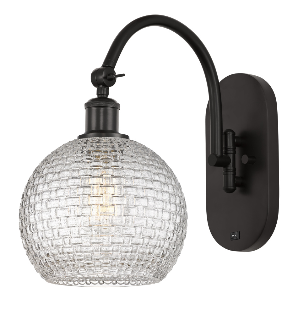 Athens - 1 Light - 8 inch - Oil Rubbed Bronze - Sconce