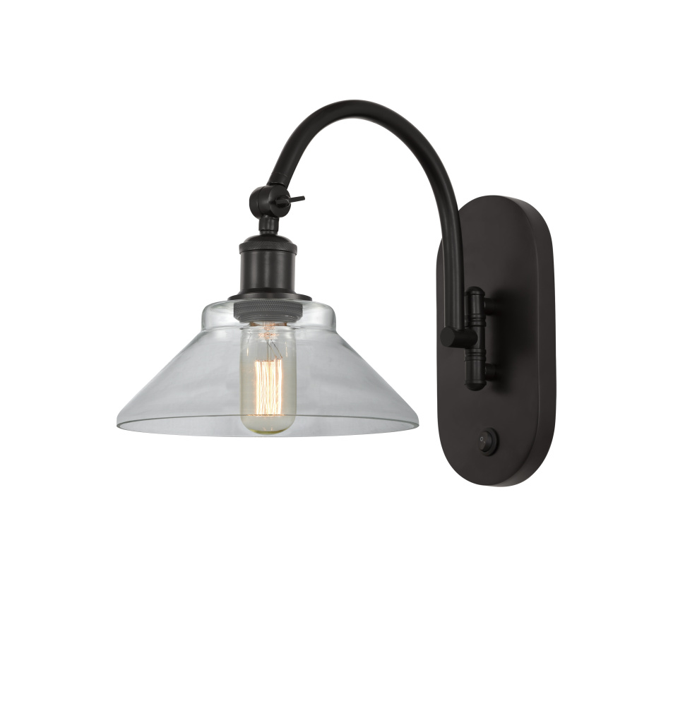 Orwell - 1 Light - 8 inch - Oil Rubbed Bronze - Adjustable - Sconce