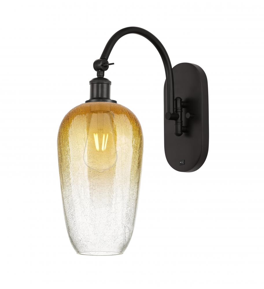 Brookhaven Flute - 1 Light - 7 inch - Oil Rubbed Bronze - Sconce