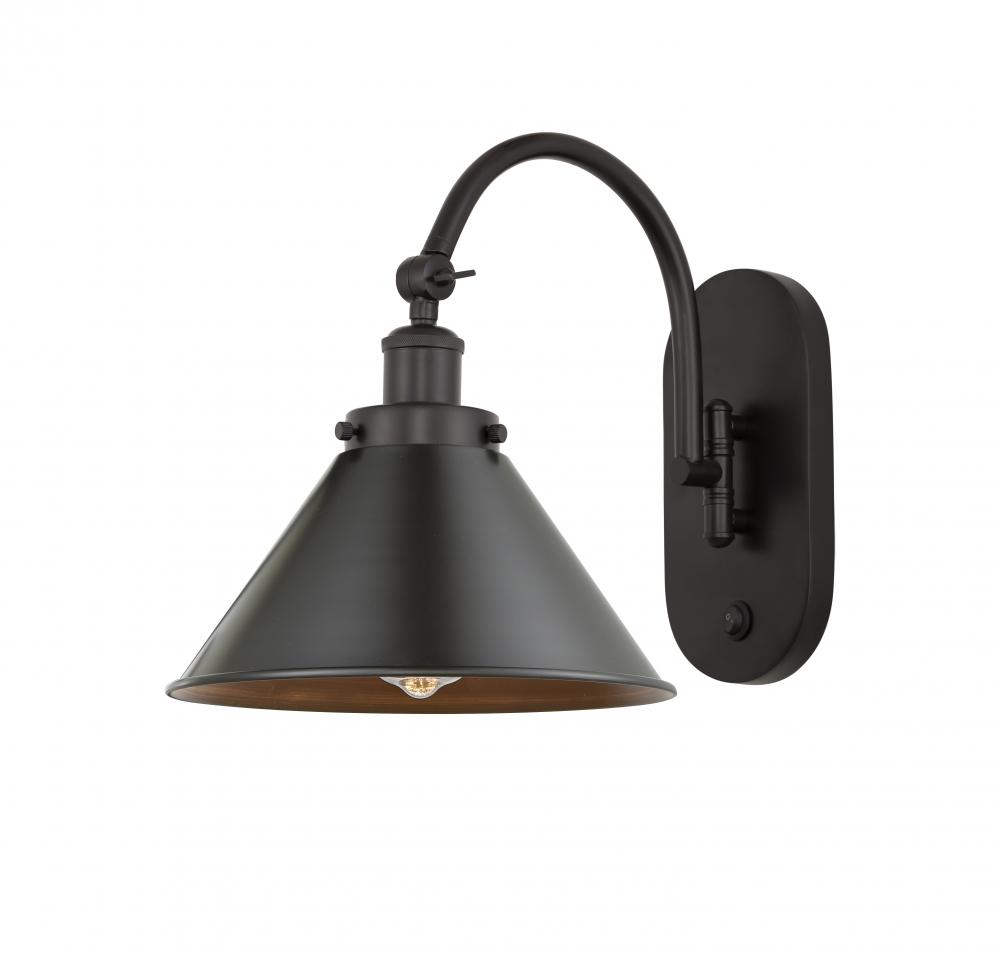 Briarcliff - 1 Light - 10 inch - Oil Rubbed Bronze - Adjustable Swing Arm