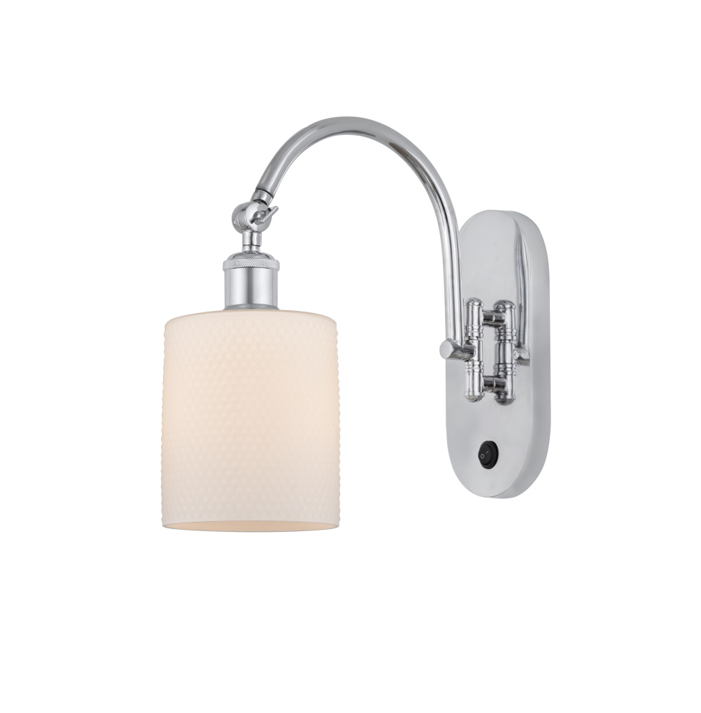 Cobbleskill - 1 Light - 5 inch - Polished Chrome - Adjustable - Sconce