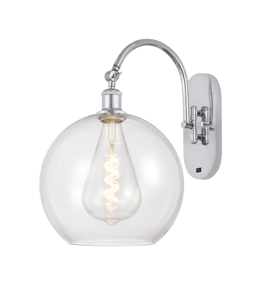 Athens - 1 Light - 12 inch - Polished Chrome - Adjustable - Sconce