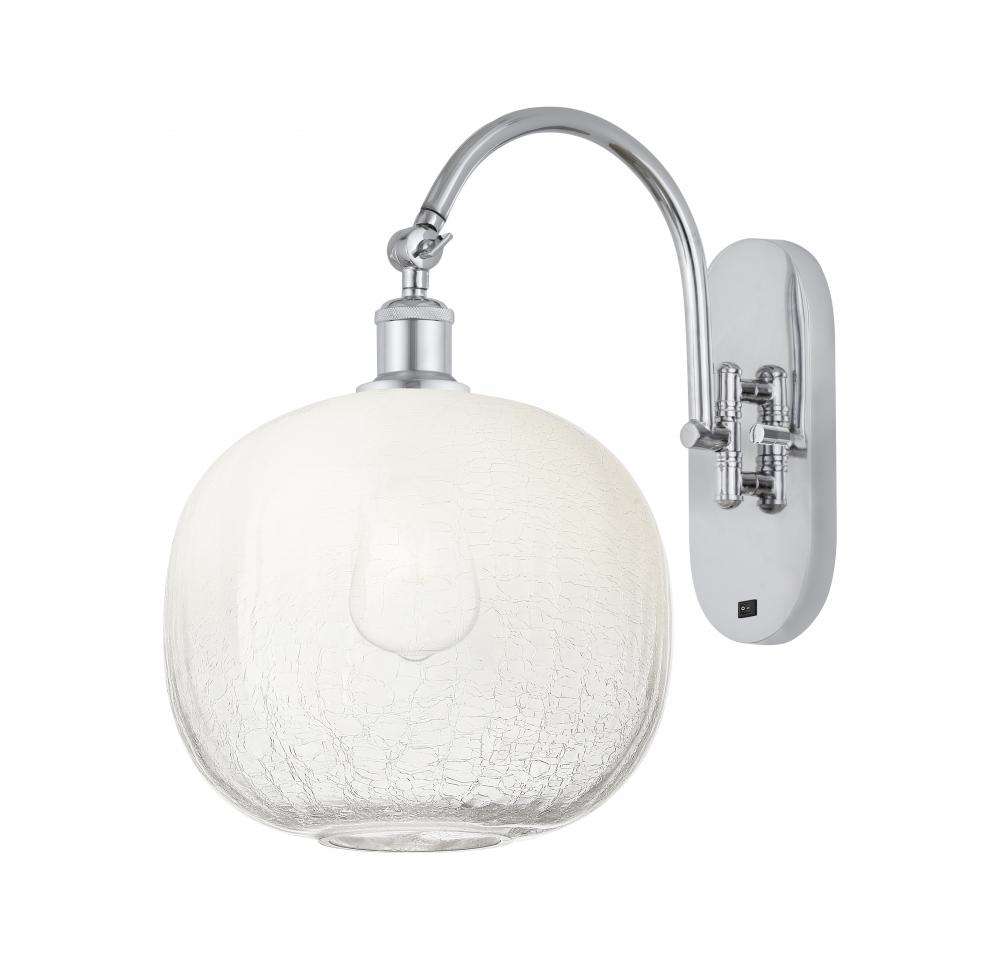 Brookhaven Sphere - 1 Light - 11 inch - Polished Chrome - Sconce