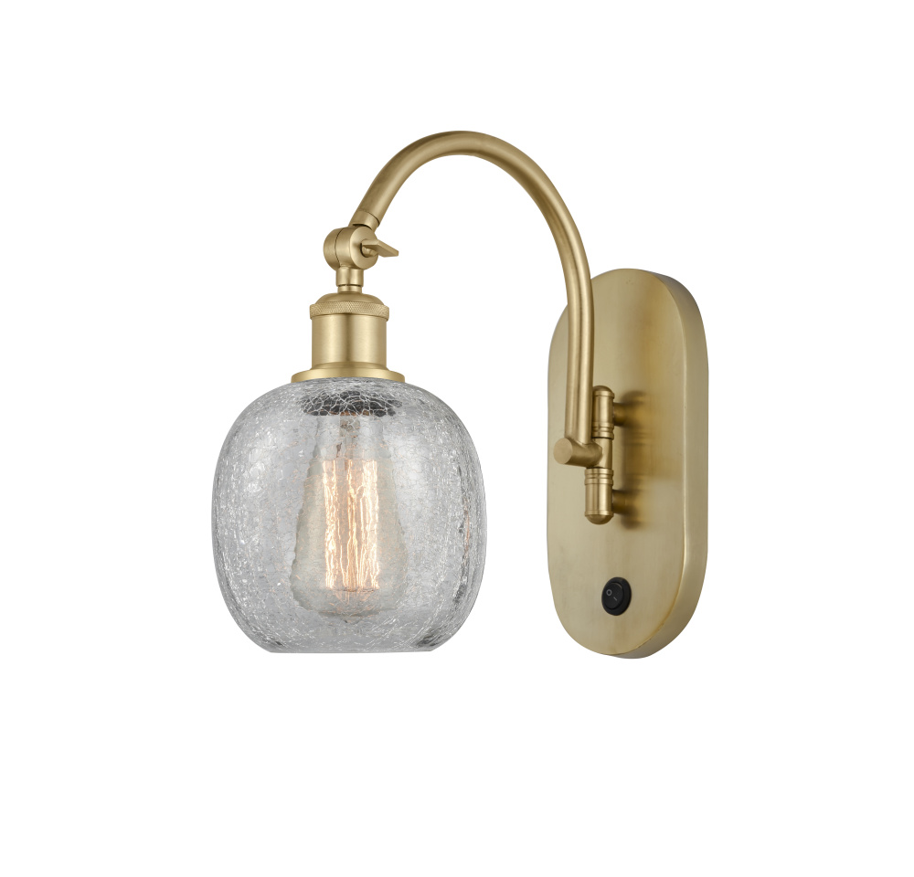 Belfast - 1 Light - 6 inch - Satin Gold - Sconce