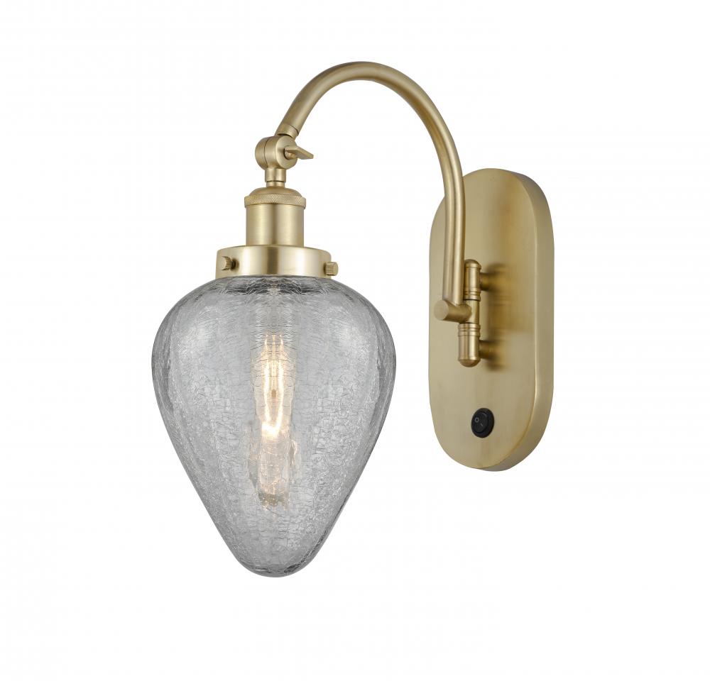 Geneseo - 1 Light - 7 inch - Satin Gold - Adjustable Swing Arm